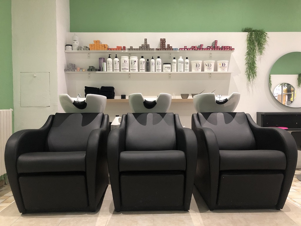 Bacs de lavage salon Curlyss Paris 19